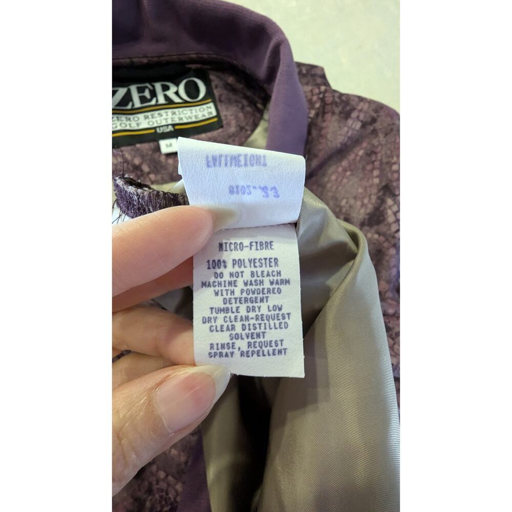 Zero Restrictions Quarter Button Golf Outerwear P… - image 7